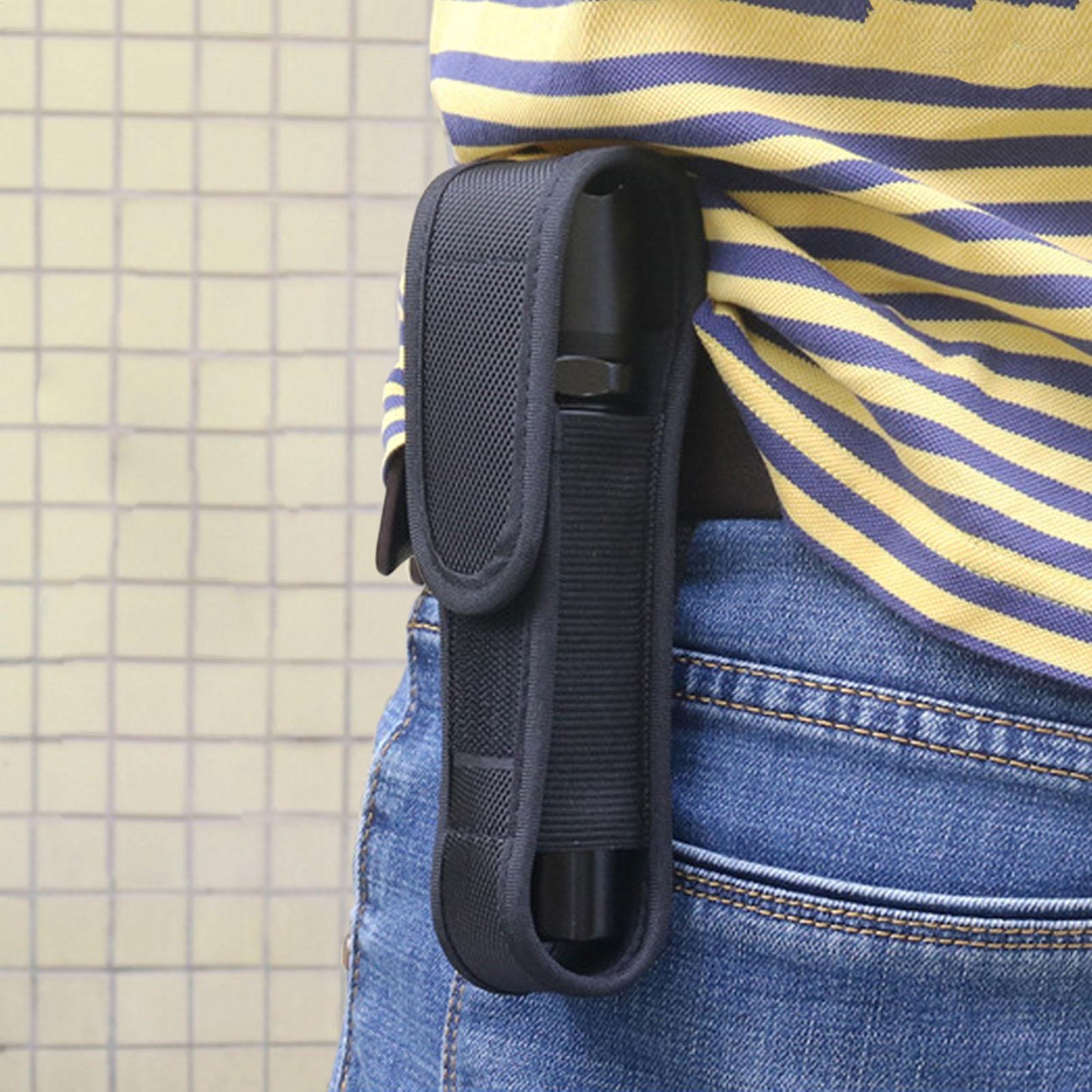 LED懐中電灯保護ケース屋外用ウエスト懐中電灯レザーケースサ - Outdoor Sport Activity のレビューと価格