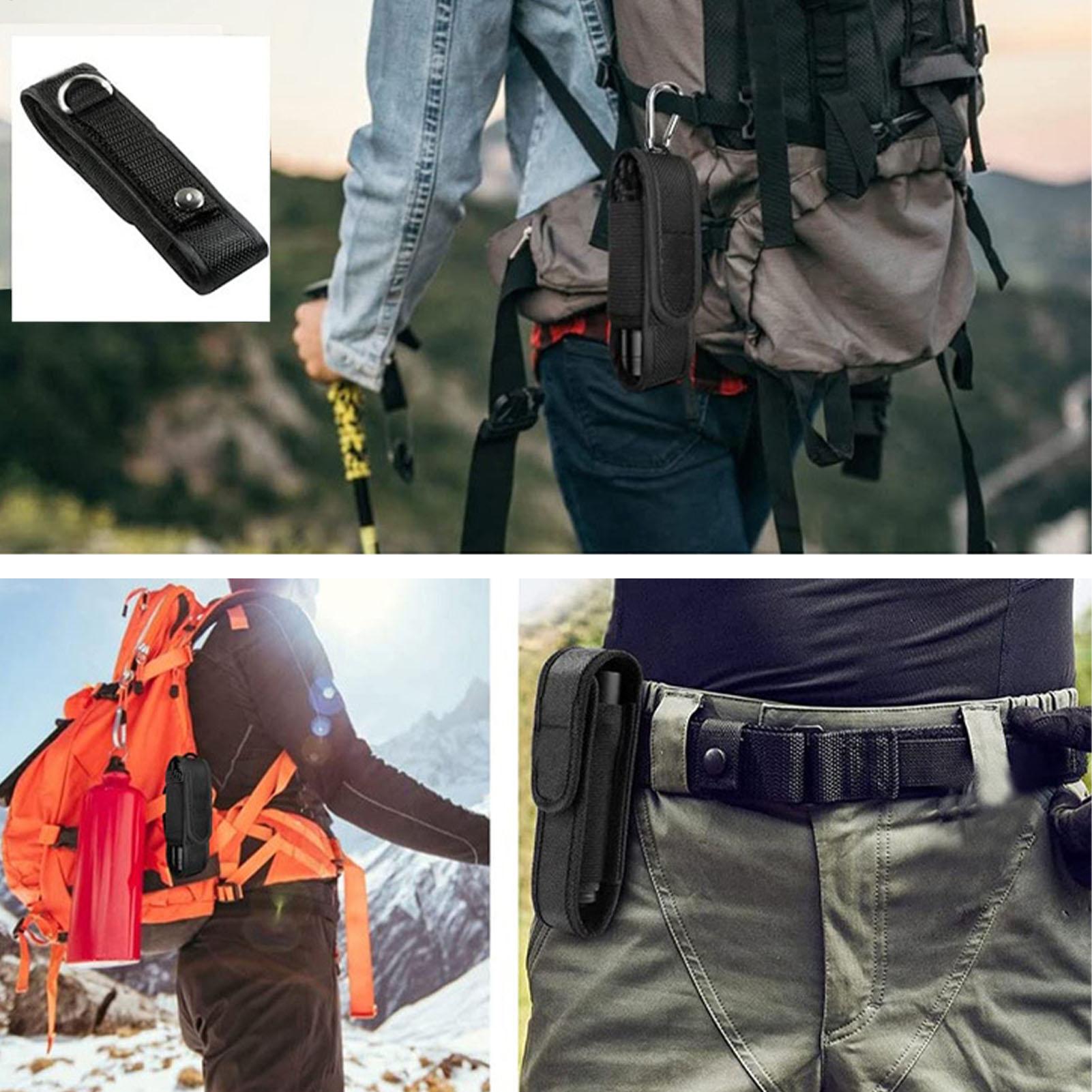 LED懐中電灯保護ケース屋外用ウエスト懐中電灯レザーケースサ - Outdoor Sport Activity のレビューと価格