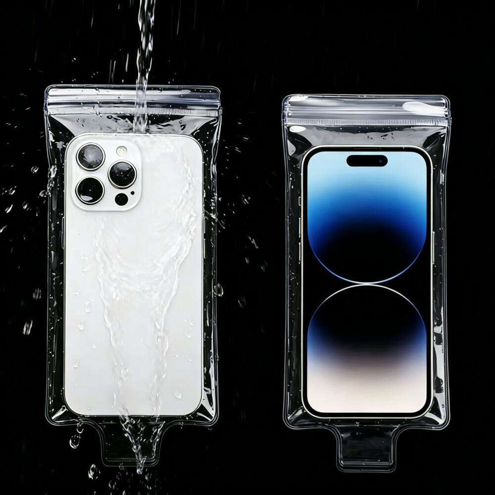 防水スマホポーチ、クリアタッチスクリーン対応スマホバッグ、サ - Outdoor Sport Activity のレビューと価格