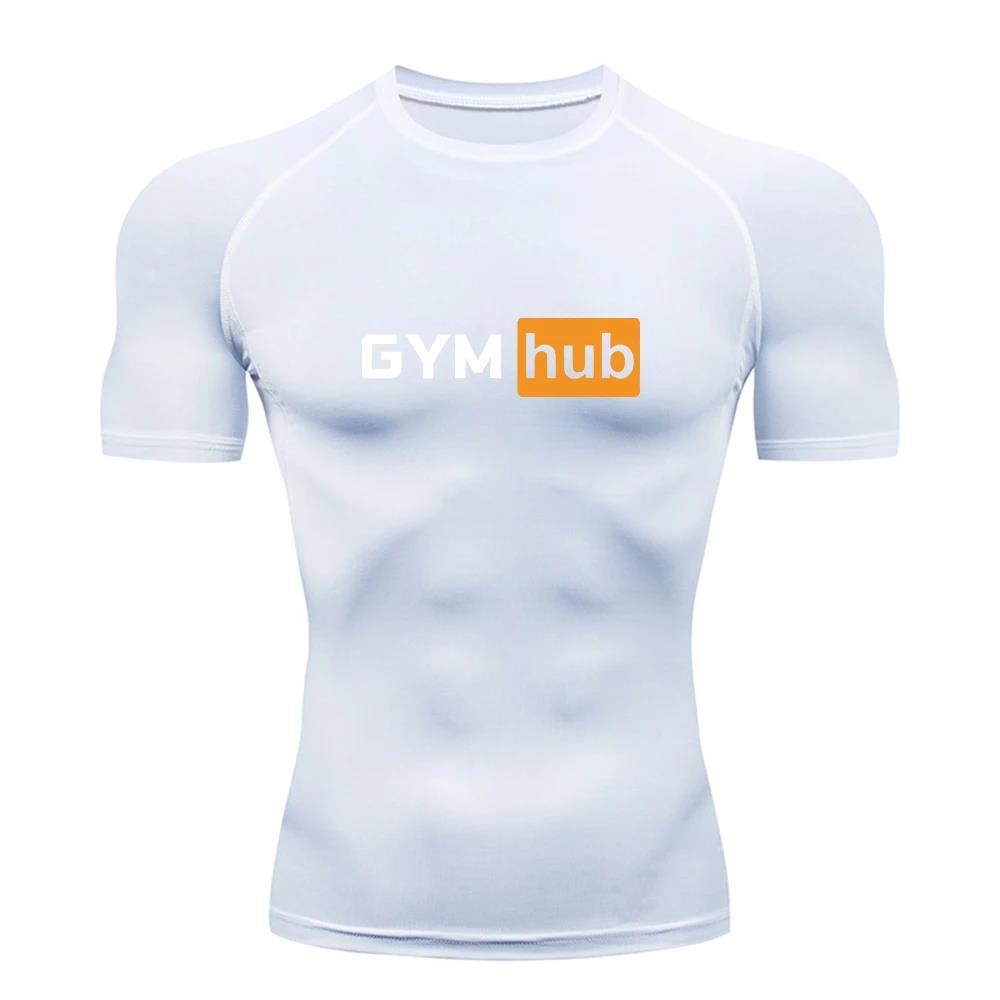 ジムハブプリントメンズコンプレッションTシャツ ジムワークア - Outdoor Sport.Hub のレビューと価格