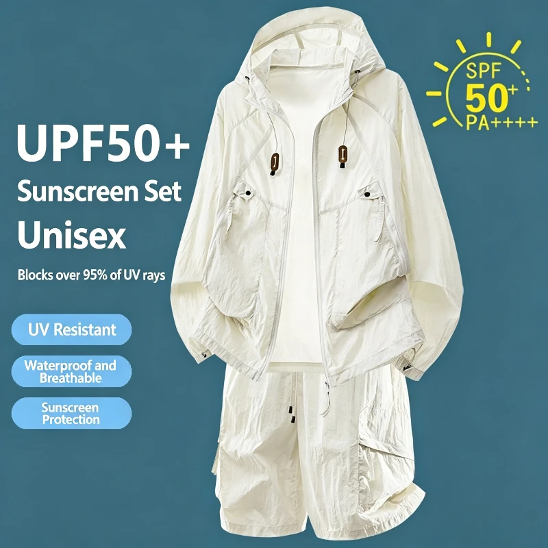 UPF50+ 日焼け止めトラックスーツ カジュアルスポーツジ - Outdoor Sport Jacket のレビューと価格