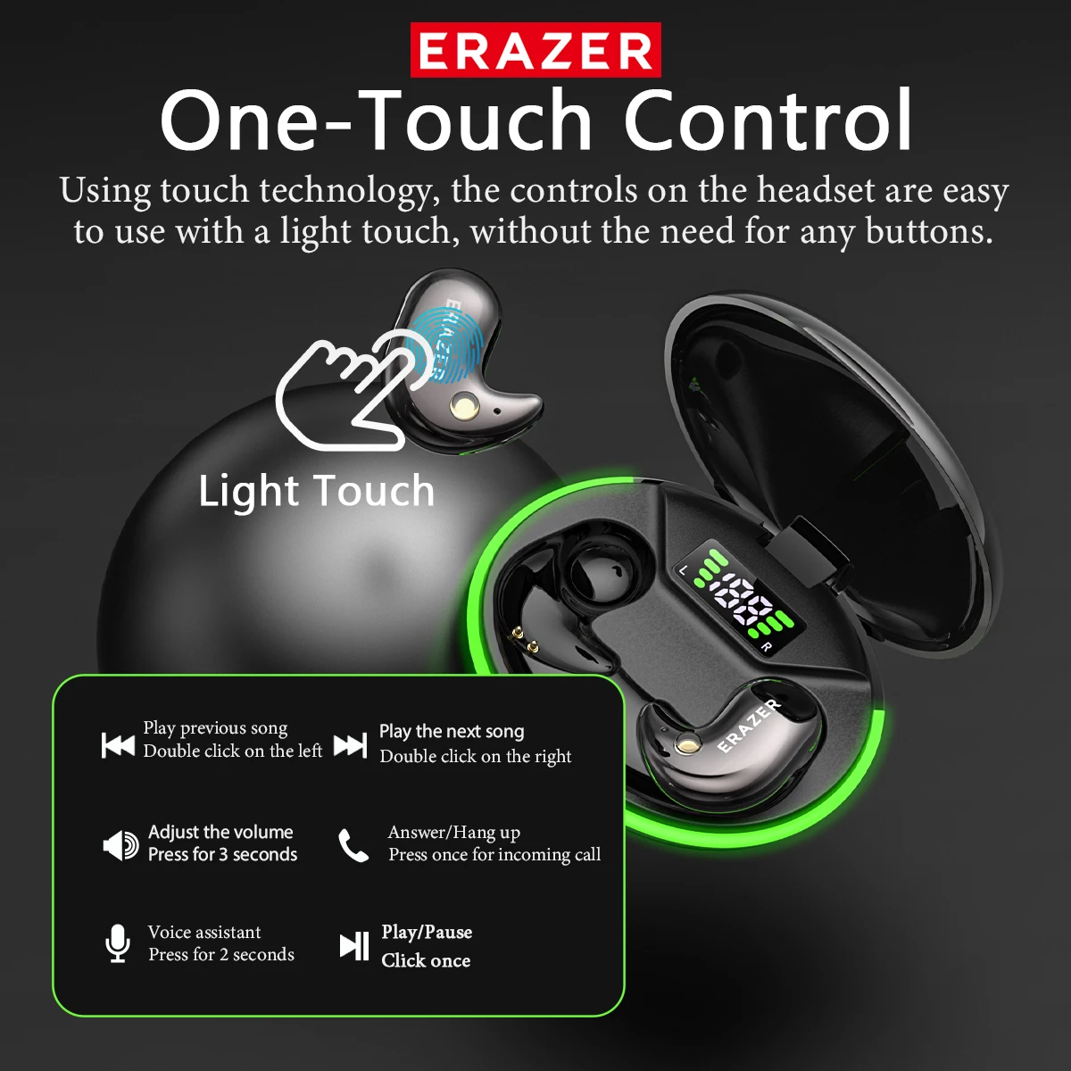 EARZER XF58 インイヤー型Bluetoothヘッド - Outdoor Sport Activity のレビューと価格