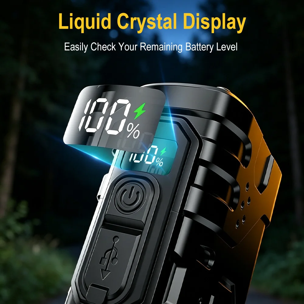 BORUIiT ハンドクランク EDC LED フラッシュラ - Outdoor Sport Activity のレビューと価格